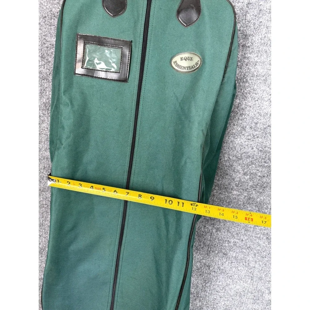 Equi-Essentials Equestrian BRIDLE BAG Green Canvas Horse Show Gear Carrier Luxe